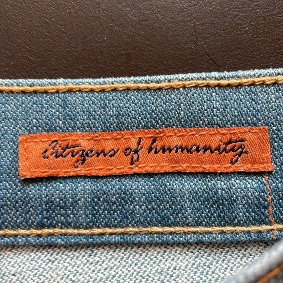 Citizen of Humanity women’s Kelly #001 stretch Bootcut light wash jeans - Picture 9 of 12